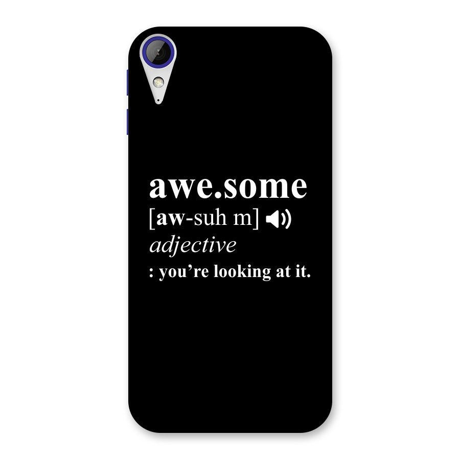 Awesome Looking at it Back Case for Desire 830