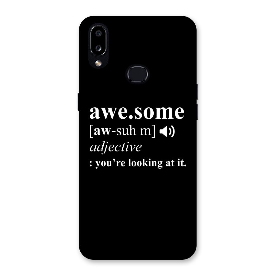 Awesome Looking at it Back Case for Galaxy A10s