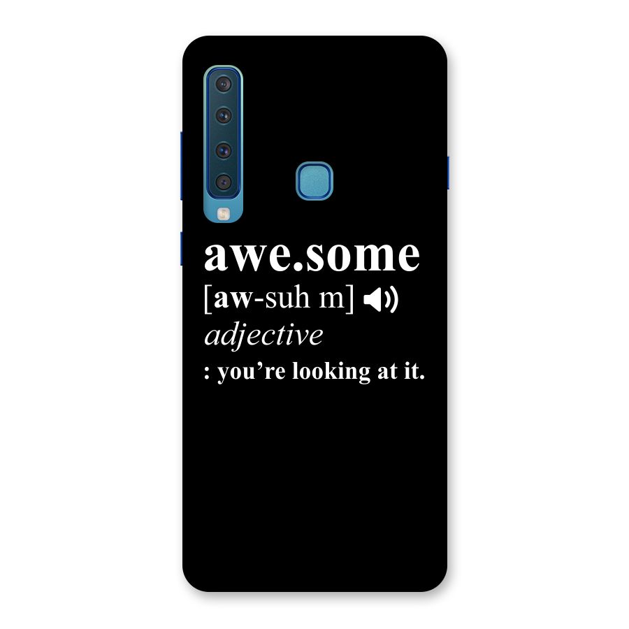 Awesome Looking at it Back Case for Galaxy A9 (2018)
