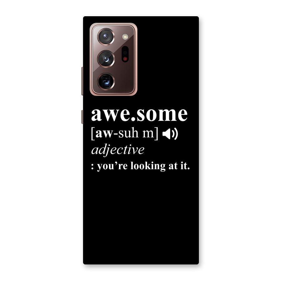 Awesome Looking at it Back Case for Galaxy Note 20 Ultra