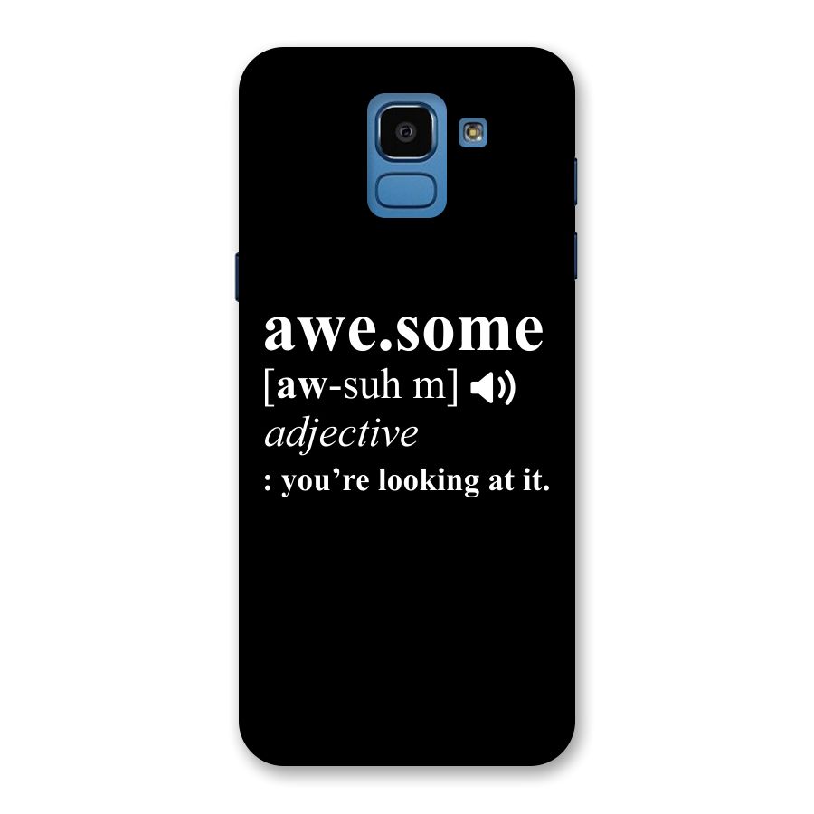 Awesome Looking at it Back Case for Galaxy On6