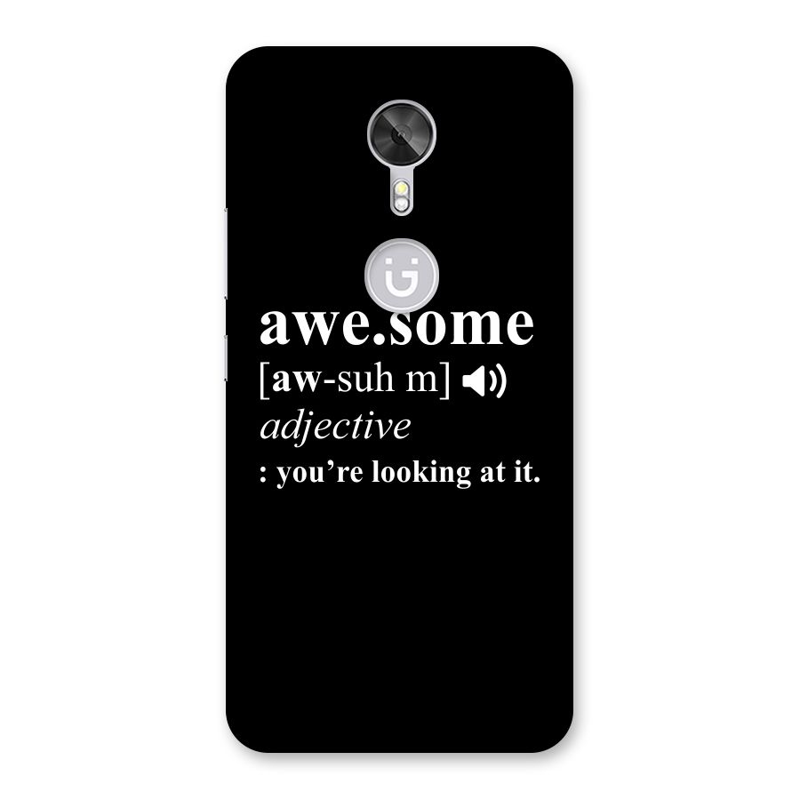 Awesome Looking at it Back Case for Gionee A1