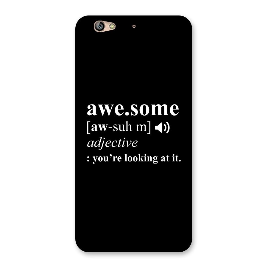 Awesome Looking at it Back Case for Gionee S6