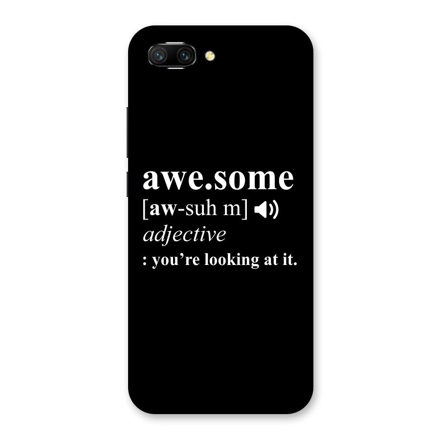 Awesome Looking at it Back Case for Honor 10