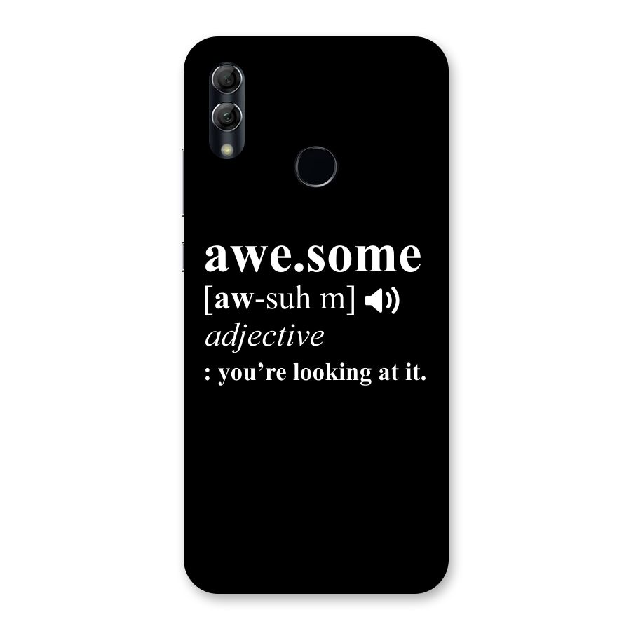 Awesome Looking at it Back Case for Honor 10 Lite