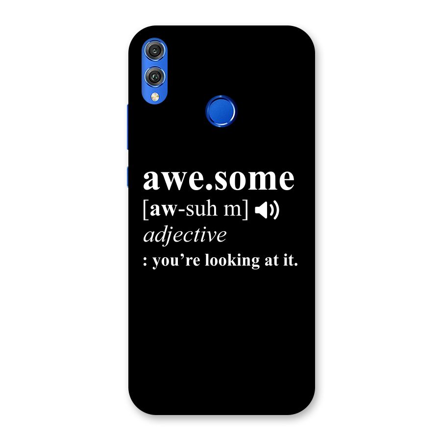 Awesome Looking at it Back Case for Honor 8X
