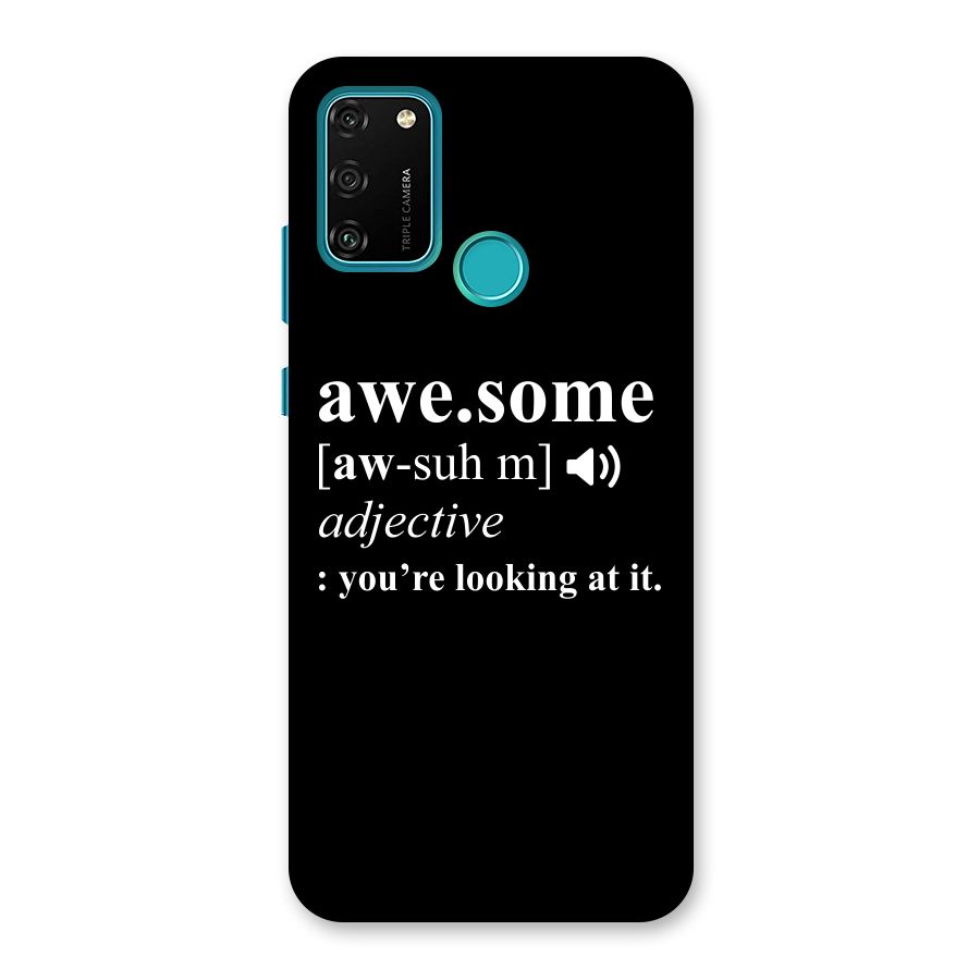 Awesome Looking at it Back Case for Honor 9A