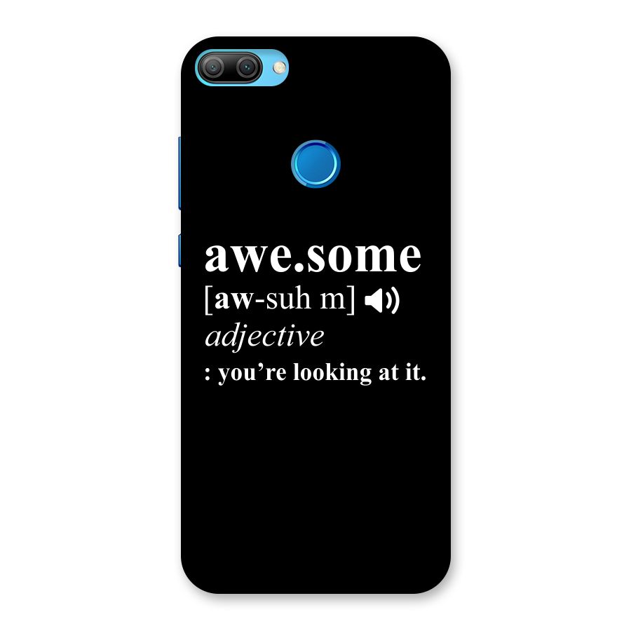 Awesome Looking at it Back Case for Honor 9N