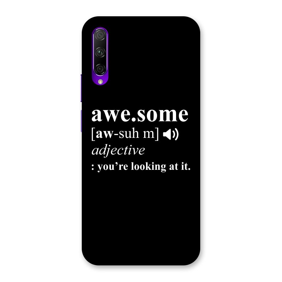 Awesome Looking at it Back Case for Honor 9X Pro