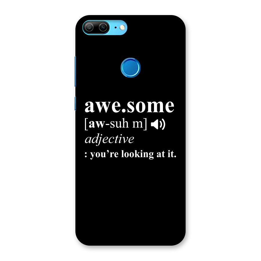 Awesome Looking at it Back Case for Honor 9 Lite