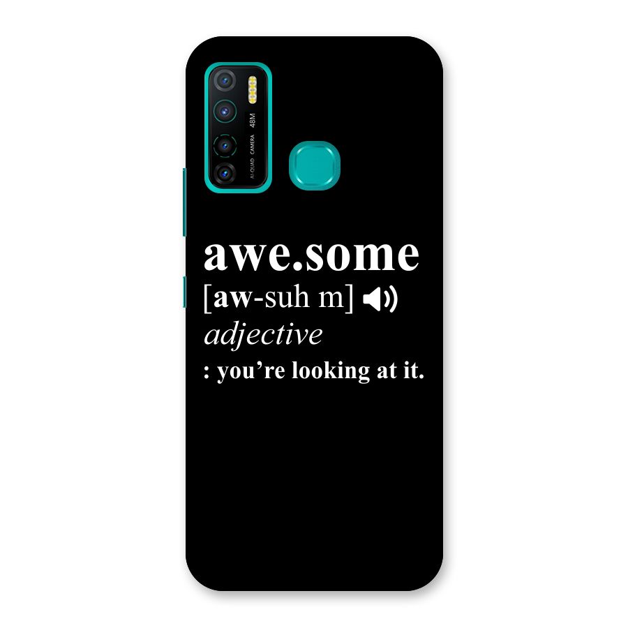 Awesome Looking at it Back Case for Infinix Hot 9 Pro