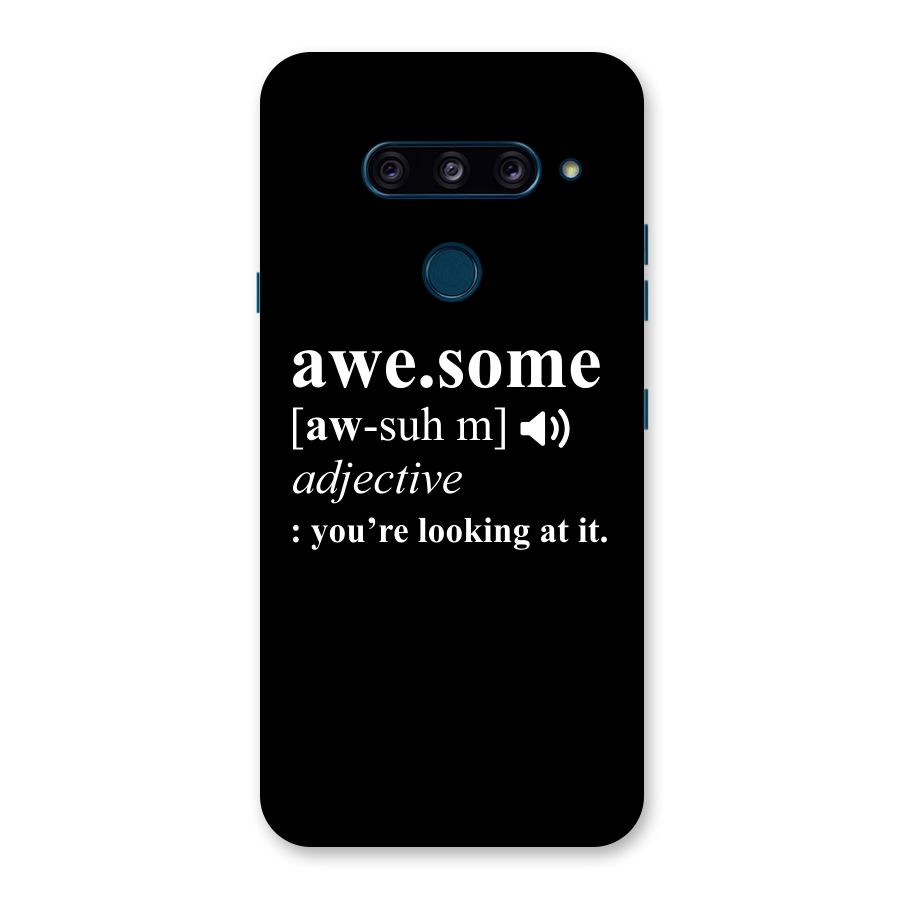 Awesome Looking at it Back Case for LG  V40 ThinQ