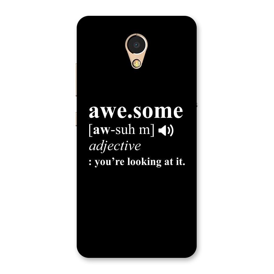 Awesome Looking at it Back Case for Lenovo P2