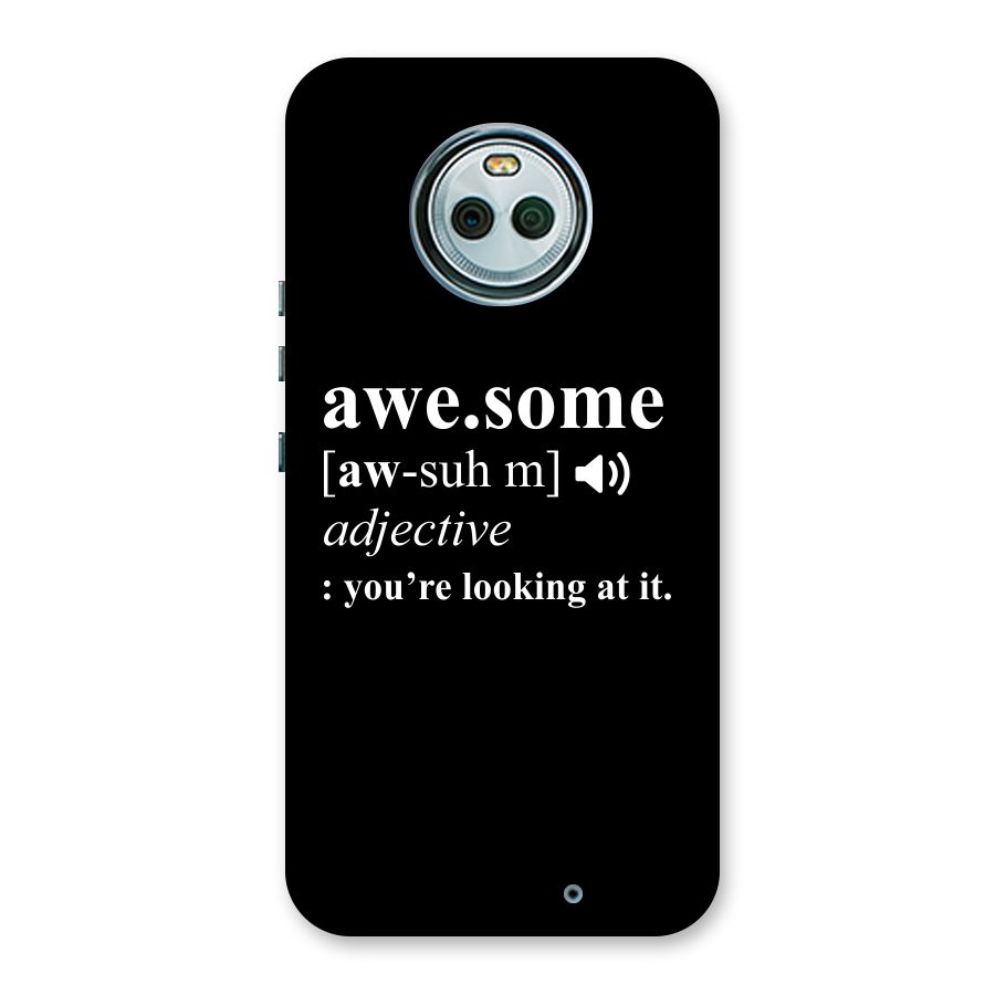 Awesome Looking at it Back Case for Moto X4