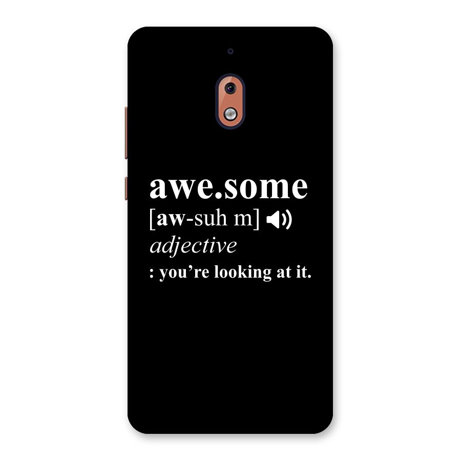 Awesome Looking at it Back Case for Nokia 2.1