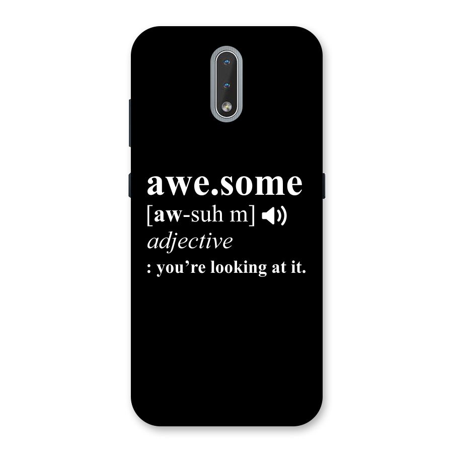 Awesome Looking at it Back Case for Nokia 2.3