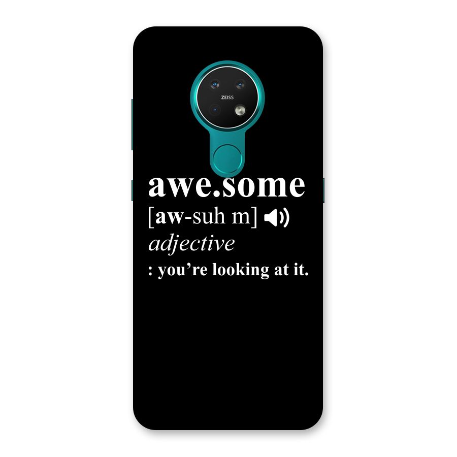 Awesome Looking at it Back Case for Nokia 7.2