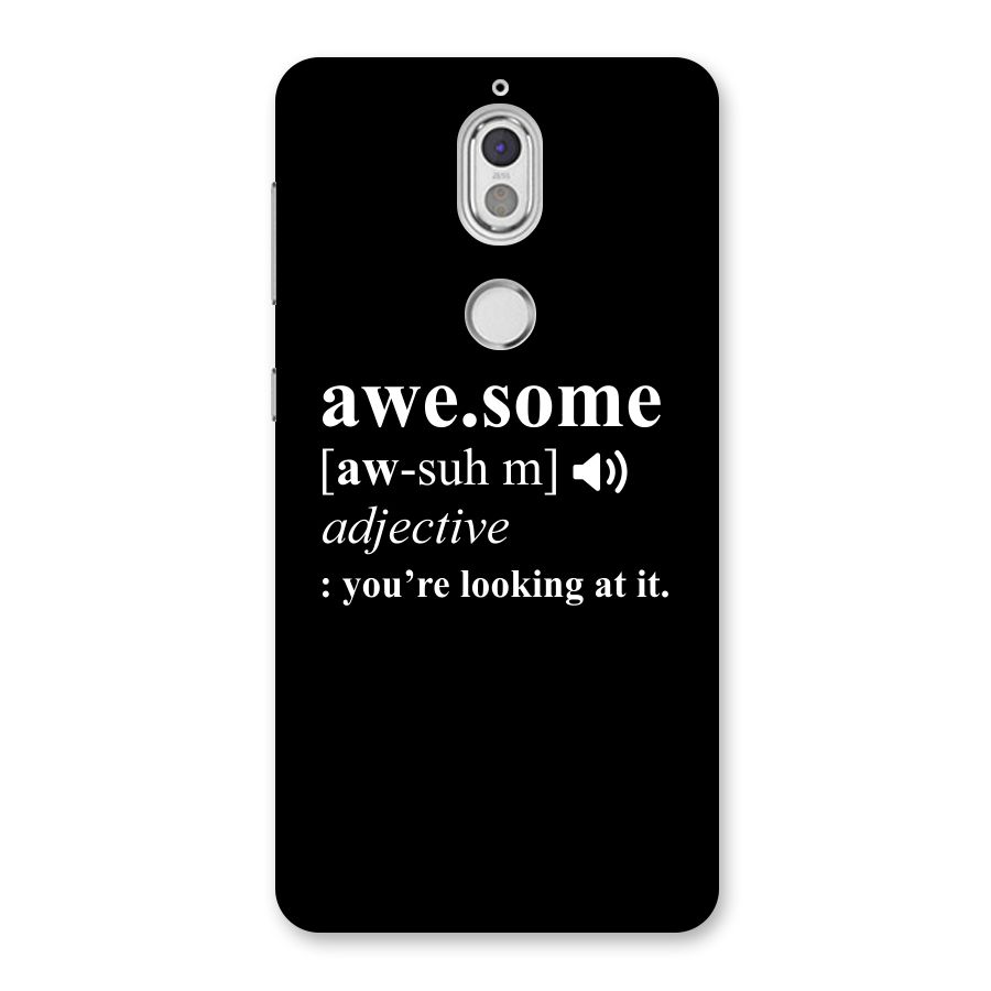Awesome Looking at it Back Case for Nokia 7