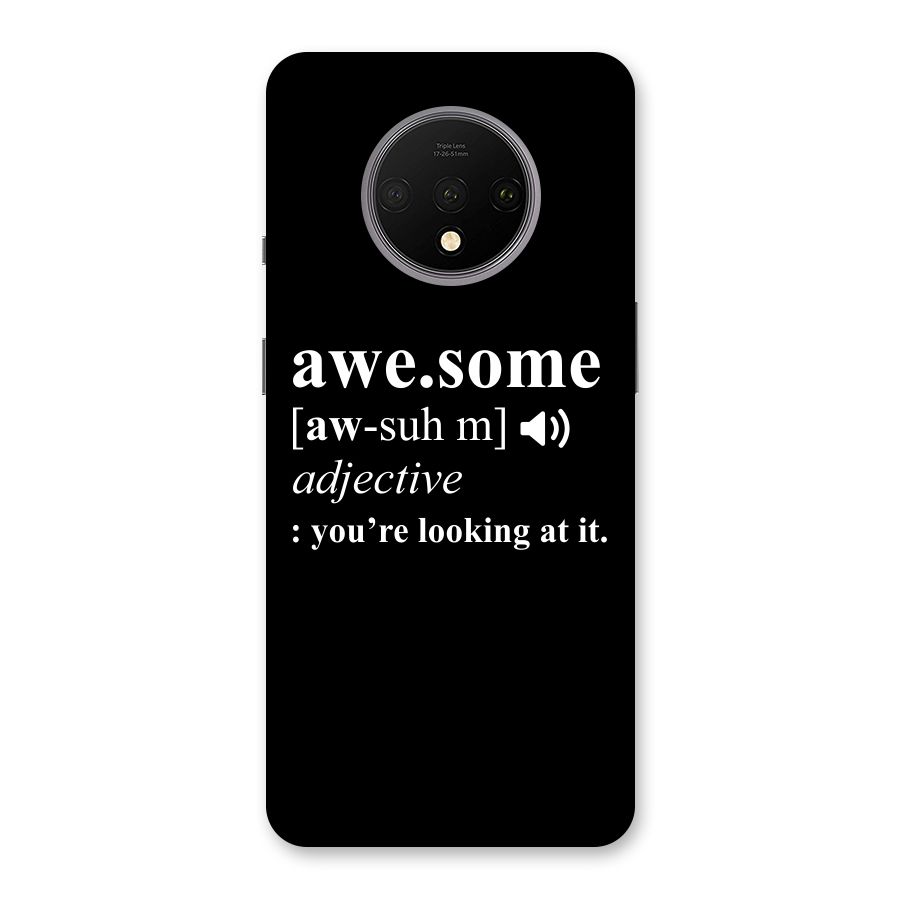 Awesome Looking at it Back Case for OnePlus 7T