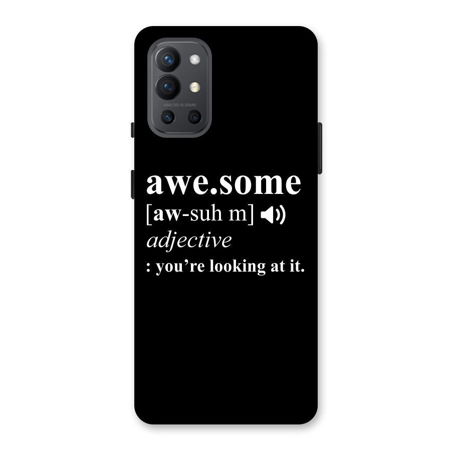 Awesome Looking at it Back Case for OnePlus 9R