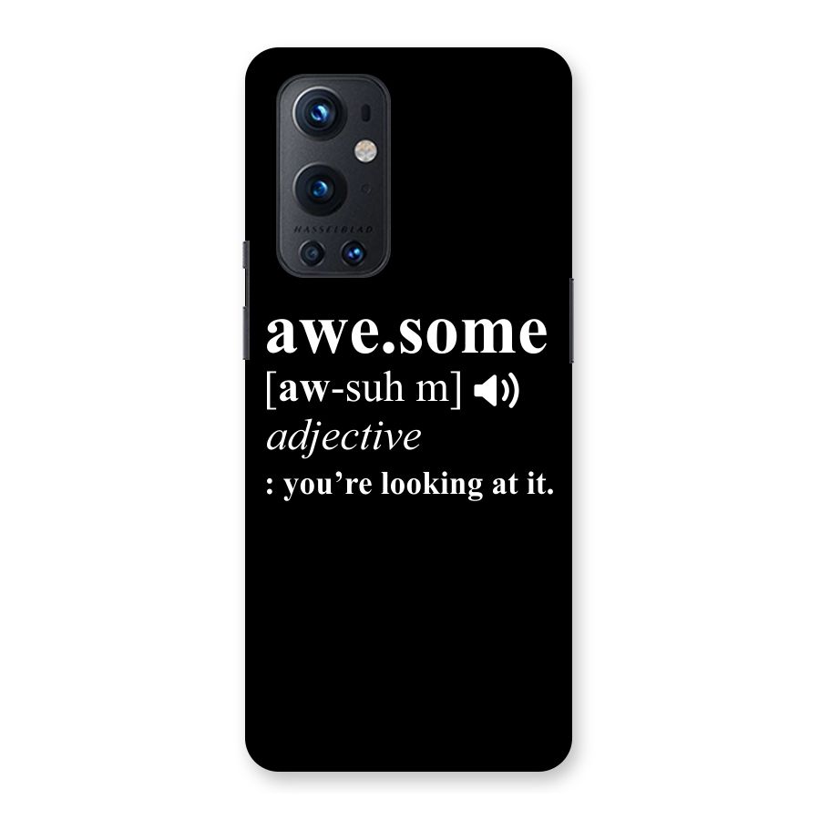Awesome Looking at it Back Case for OnePlus 9 Pro