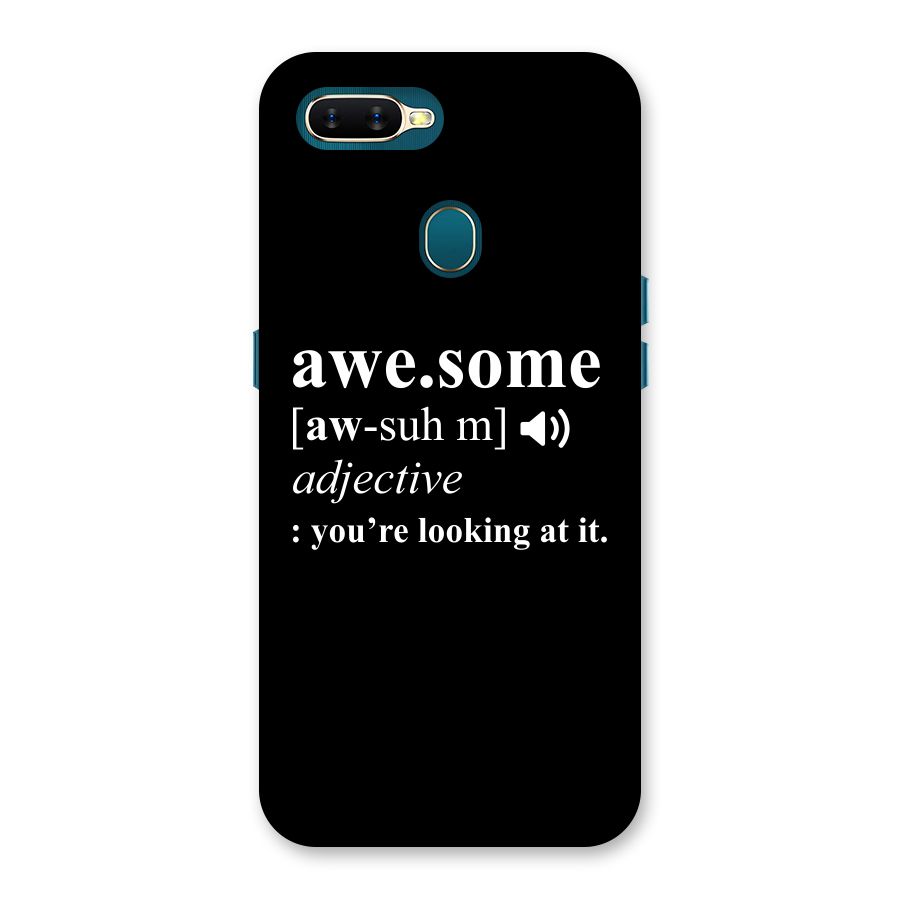 Awesome Looking at it Back Case for Oppo A11k