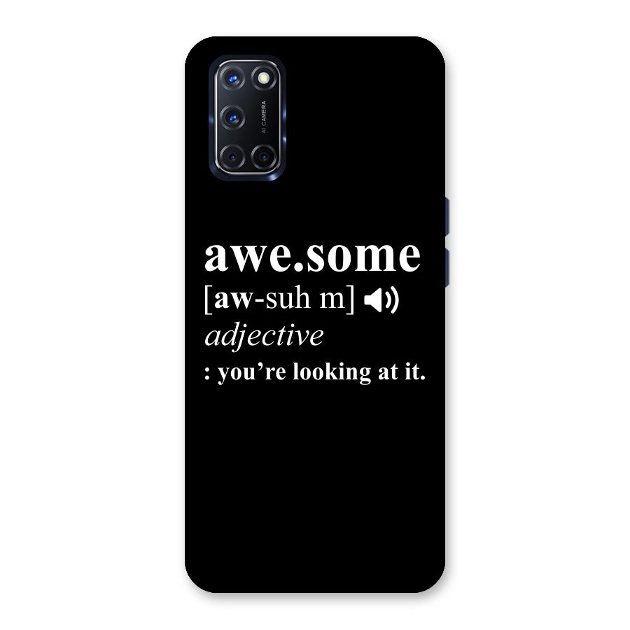 Awesome Looking at it Back Case for Oppo A52
