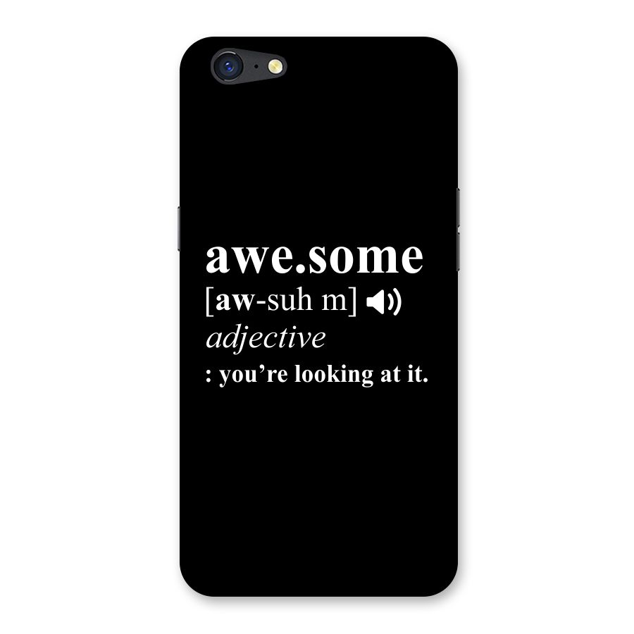 Awesome Looking at it Back Case for Oppo A71