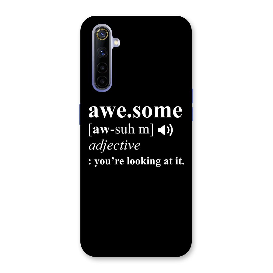 Awesome Looking at it Back Case for Realme 6i
