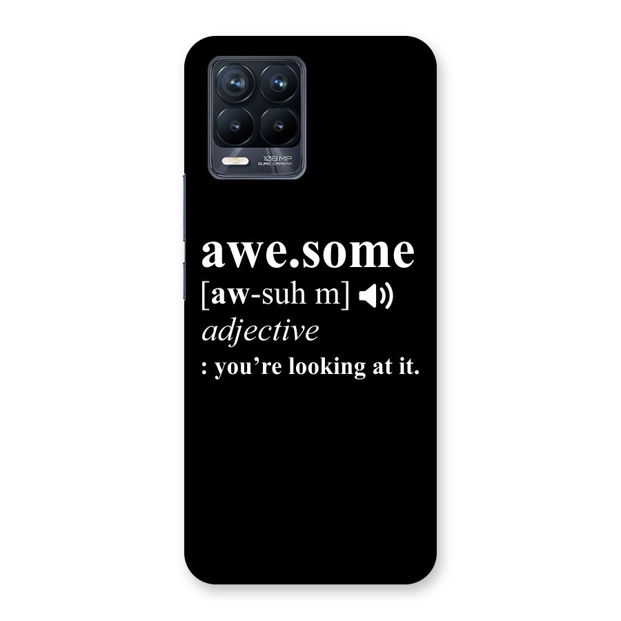 Awesome Looking at it Back Case for Realme 8 Pro