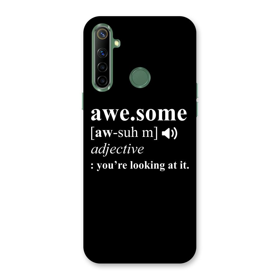 Awesome Looking at it Back Case for Realme Narzo 10