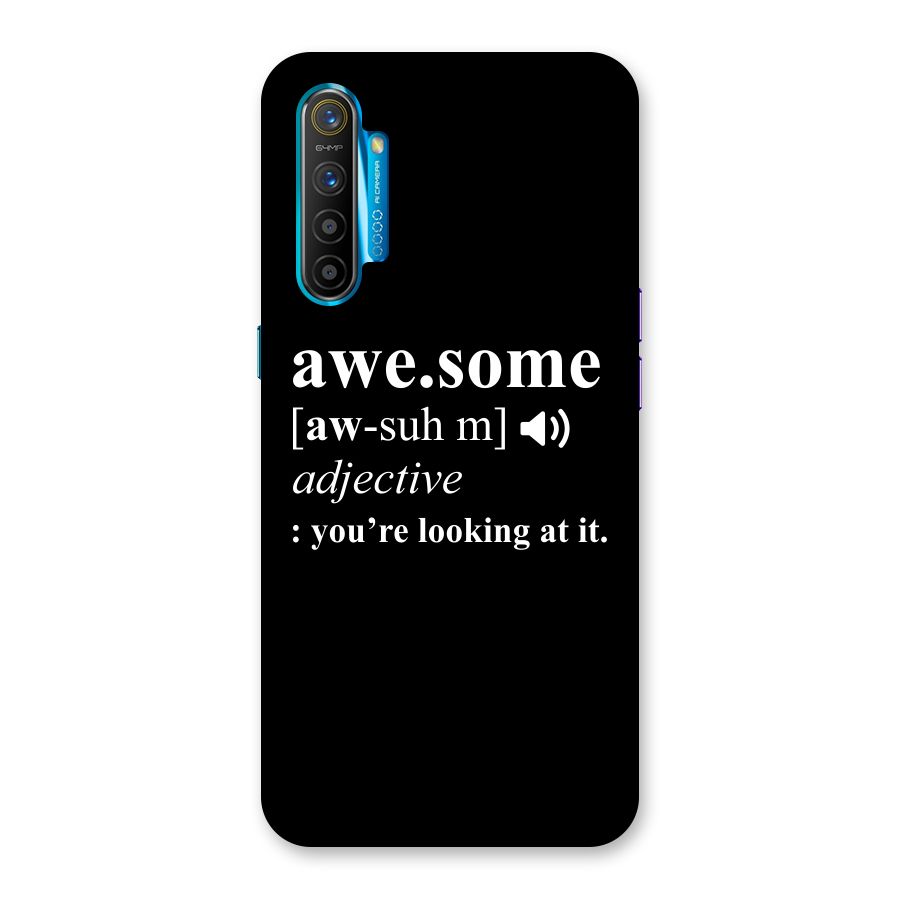Awesome Looking at it Back Case for Realme XT