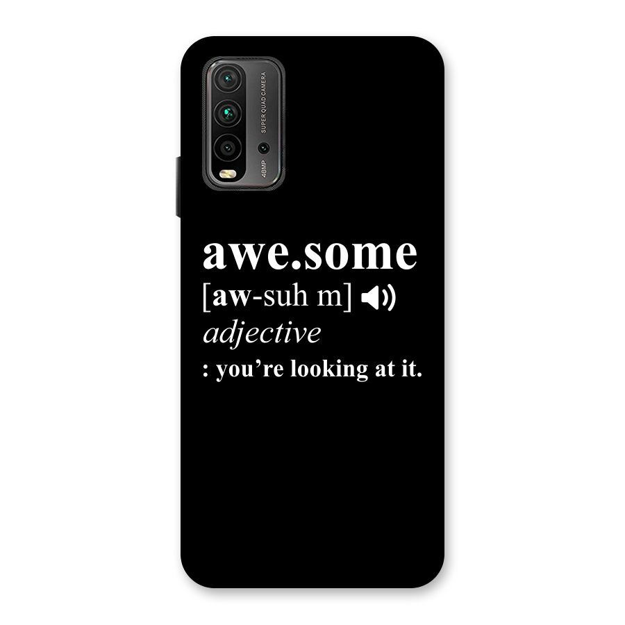 Awesome Looking at it Back Case for Redmi 9 Power