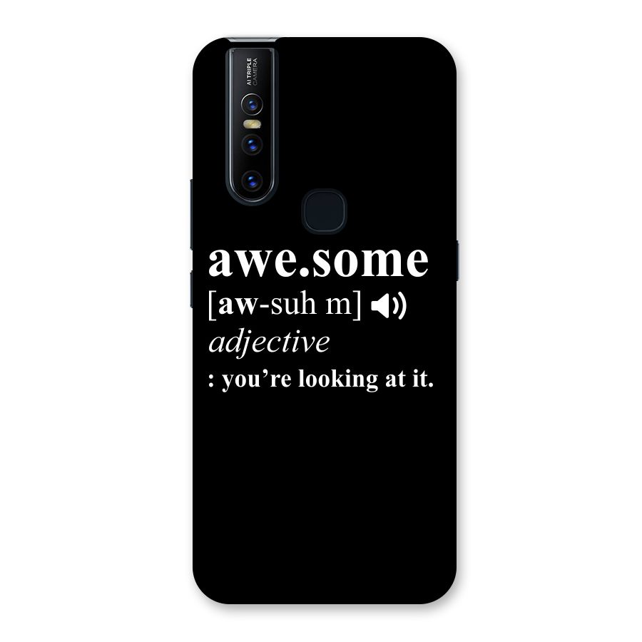 Awesome Looking at it Back Case for Vivo V15