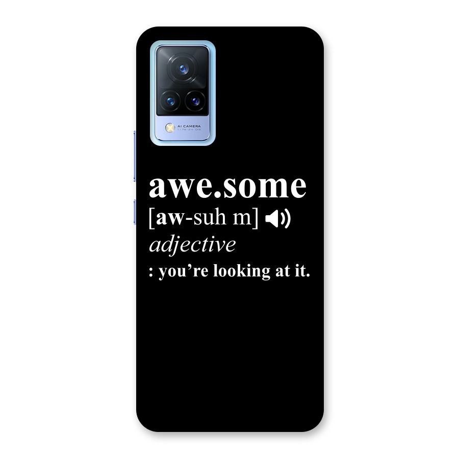Awesome Looking at it Back Case for Vivo V21 5G