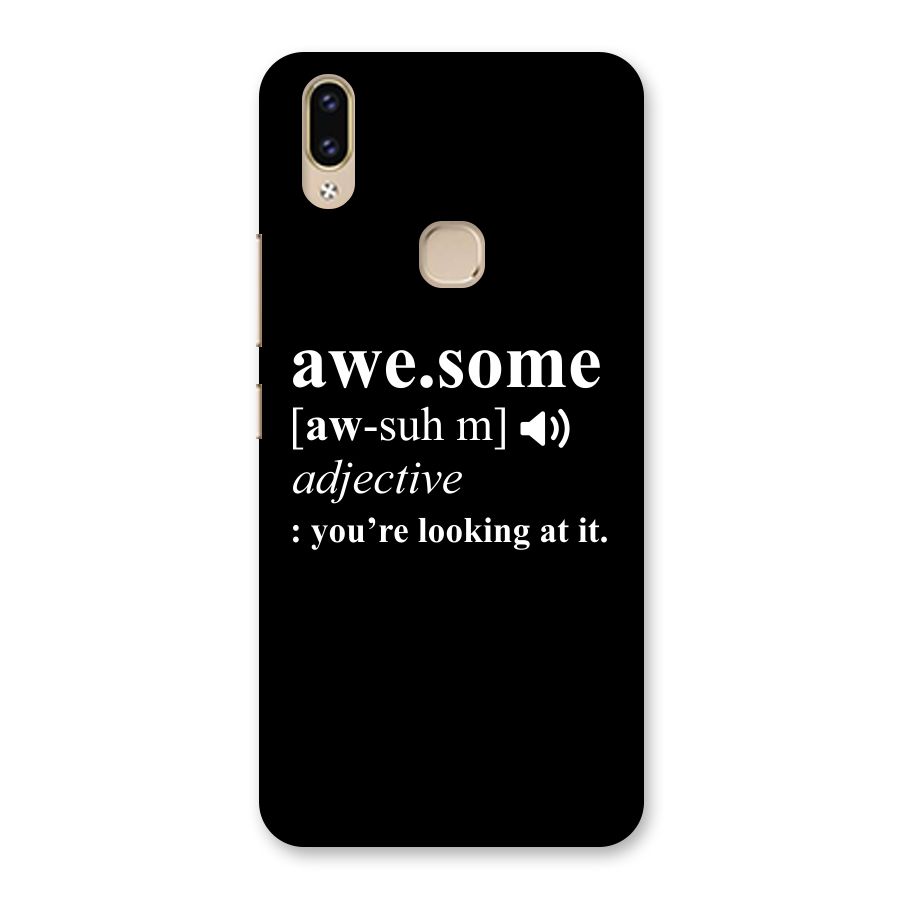 Awesome Looking at it Back Case for Vivo V9 Youth