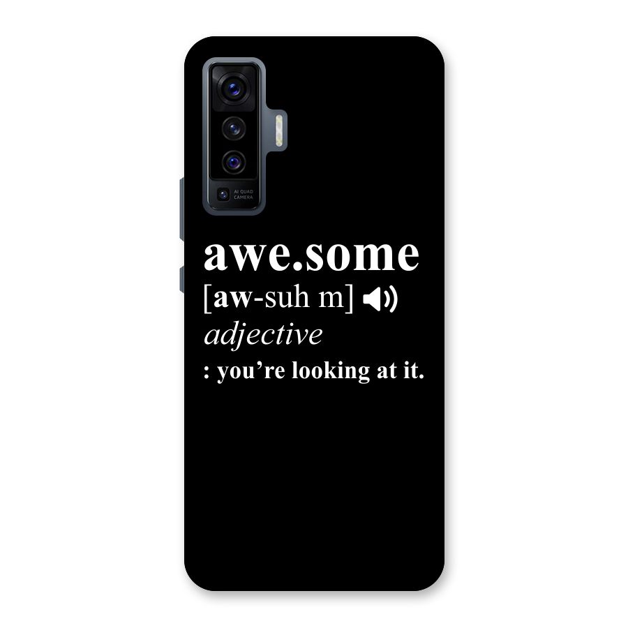 Awesome Looking at it Back Case for Vivo X50