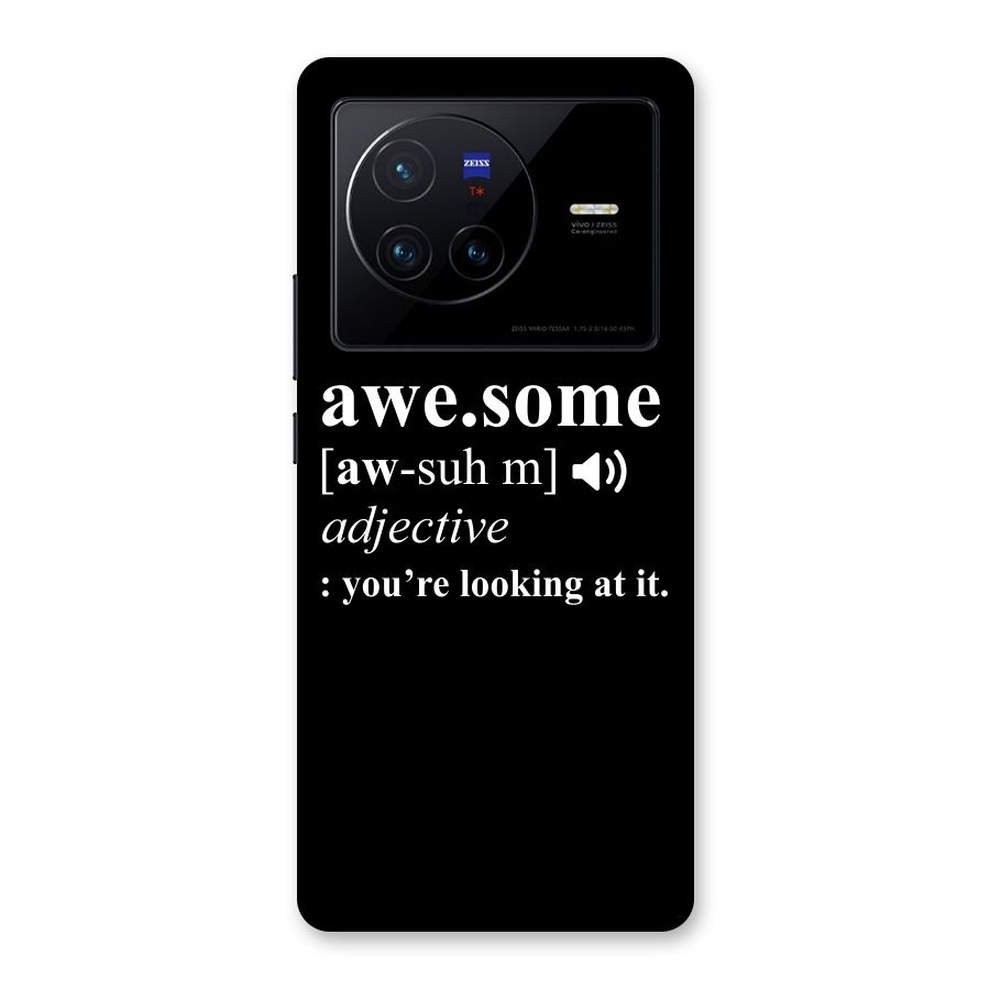 Awesome Looking at it Back Case for Vivo X80