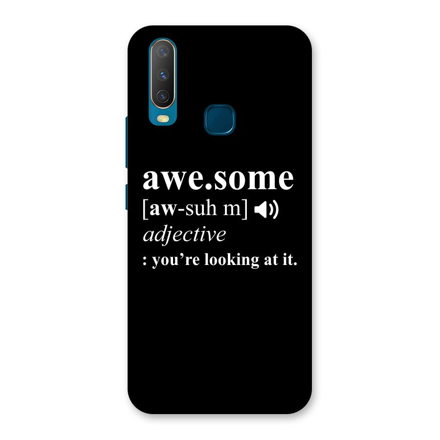 Awesome Looking at it Back Case for Vivo Y11