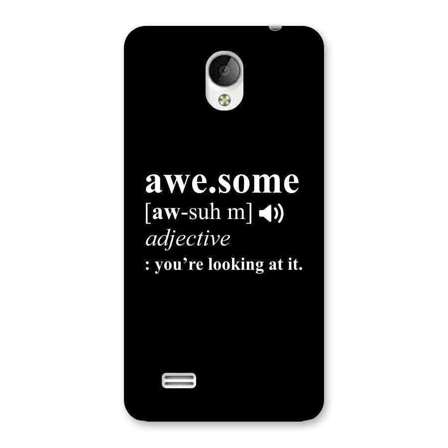 Awesome Looking at it Back Case for Vivo Y21