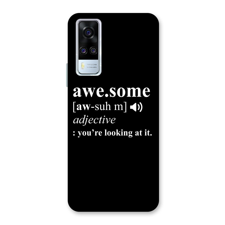 Awesome Looking at it Back Case for Vivo Y31