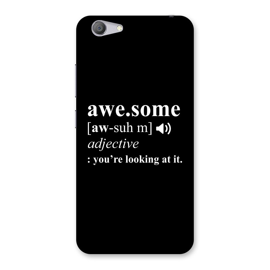 Awesome Looking at it Back Case for Vivo Y53