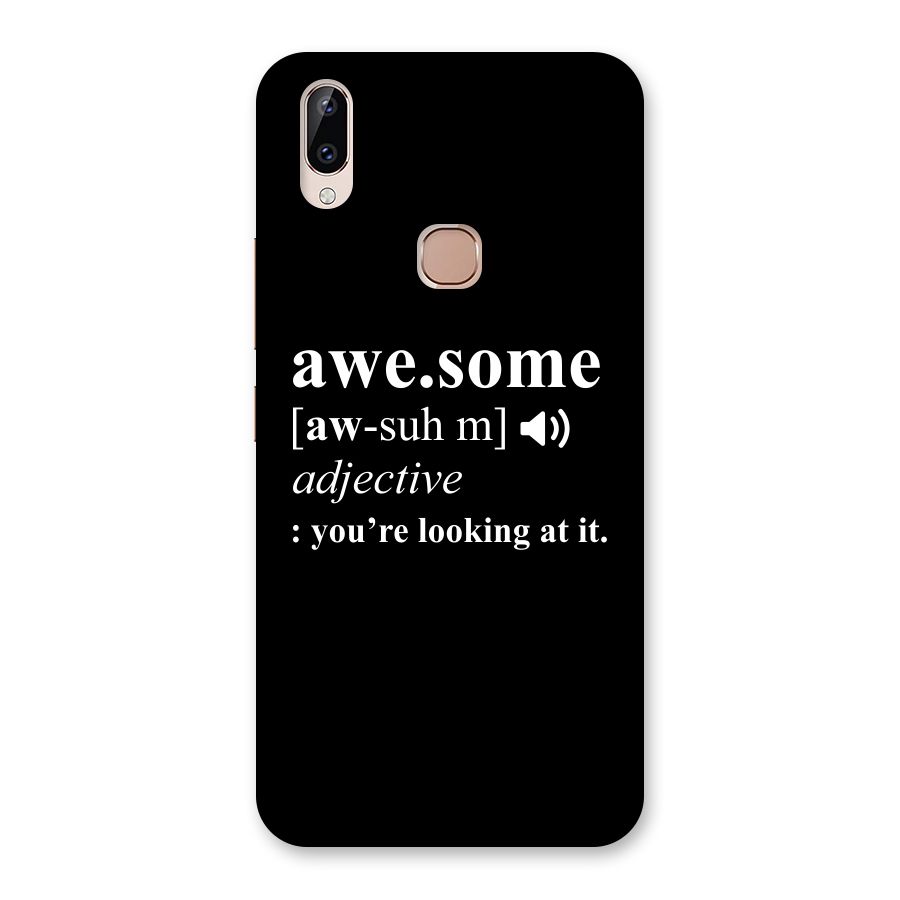 Awesome Looking at it Back Case for Vivo Y83 Pro