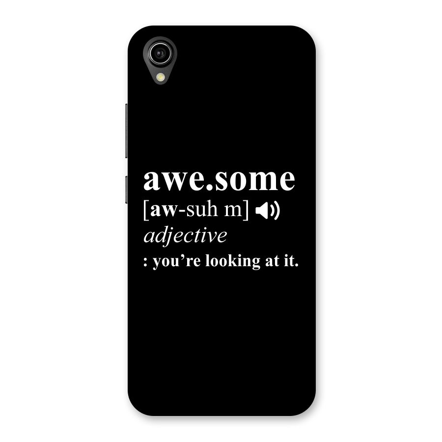 Awesome Looking at it Back Case for Vivo Y90