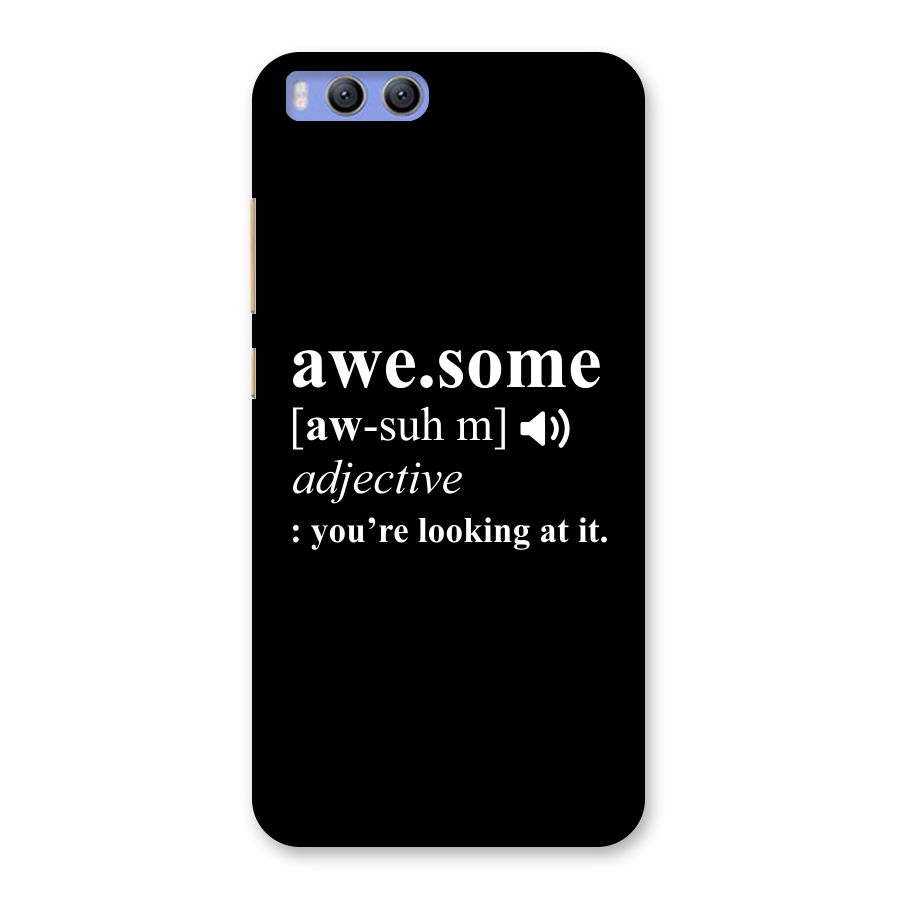 Awesome Looking at it Back Case for Xiaomi Mi 6