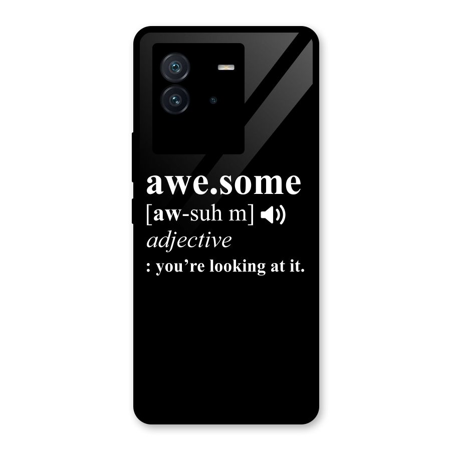 Awesome Looking at it Glass Back Case for Vivo iQOO Neo 6 5G