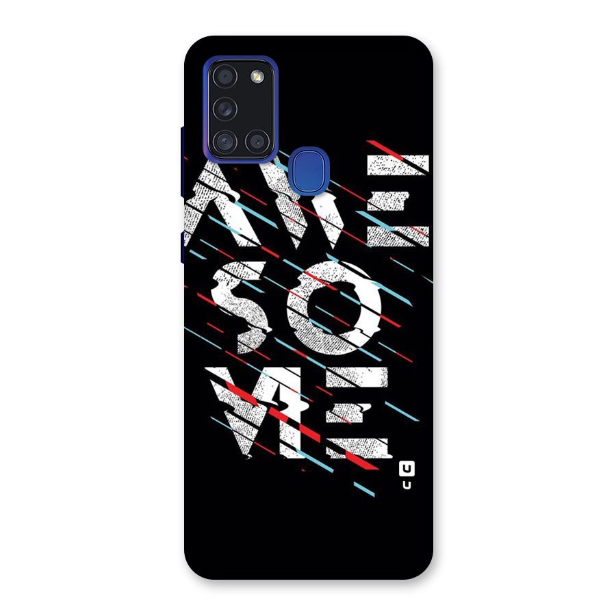 Awesome Me Back Case for Galaxy A21s