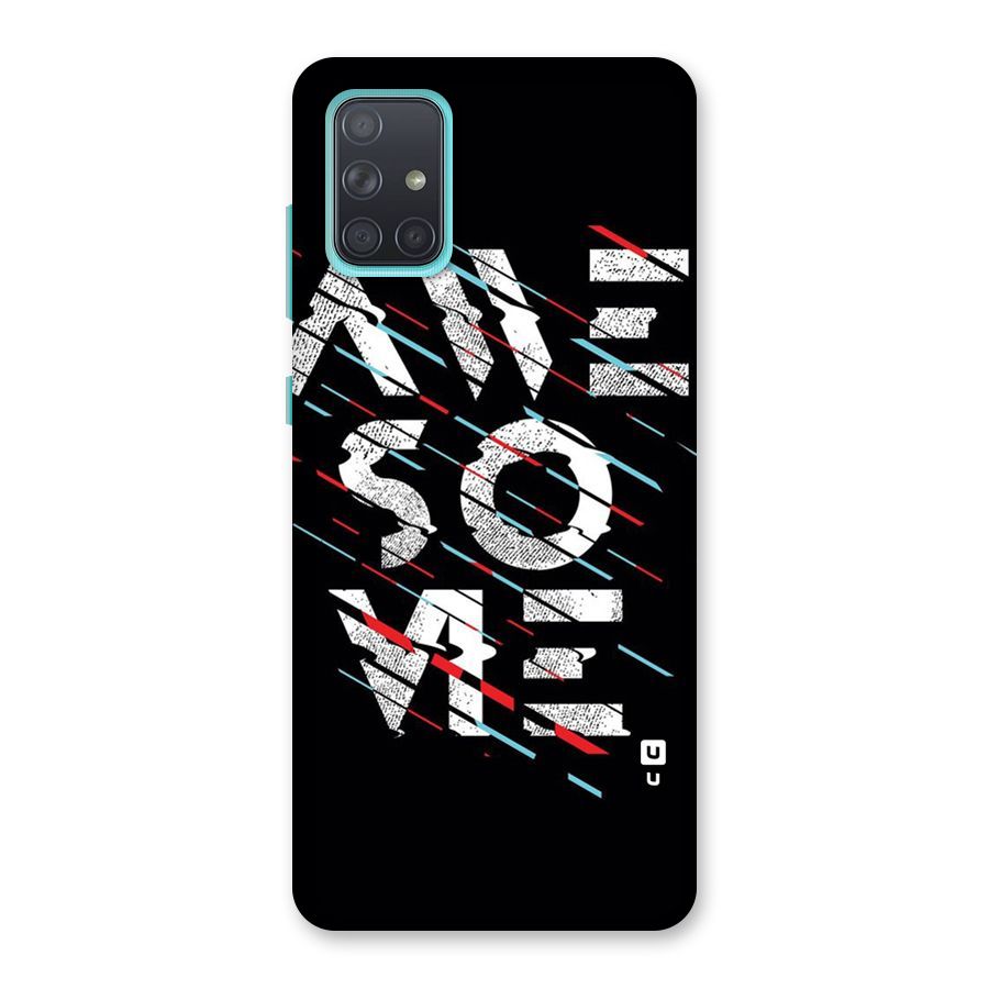 Awesome Me Back Case for Galaxy A71