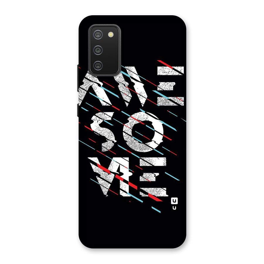 Awesome Me Back Case for Galaxy M02s