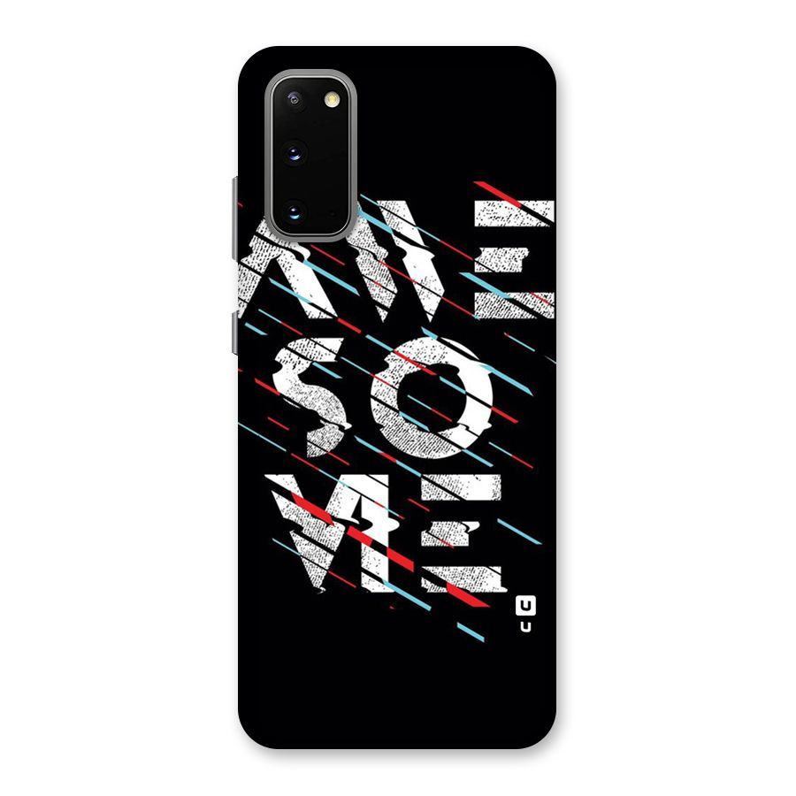 Awesome Me Back Case for Galaxy S20